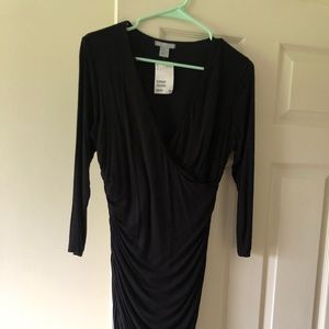 NWT H&M black dress